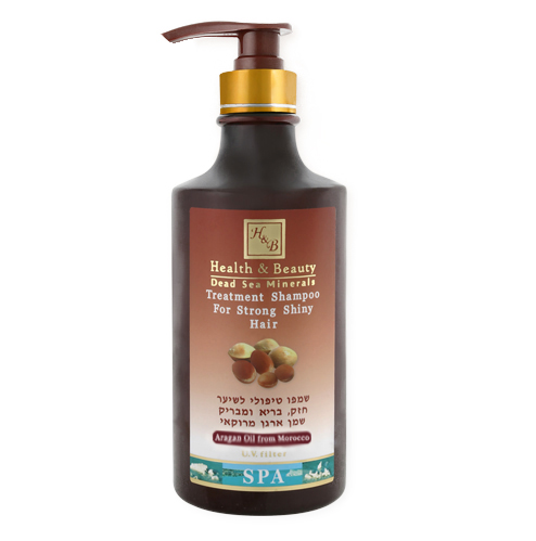 Шампунь для здоровья и блеска волос с маслом Арганы «Health&Beauty»