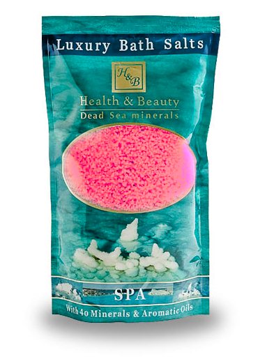 Соль Мертвого моря для принятия ванн "РОЗА" 500 гр «Health&Beauty» 