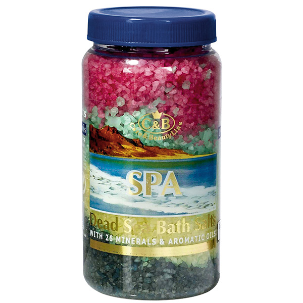 Натуральная соль для ванны, цветная MIX, Care & Beauty Line, 500мл