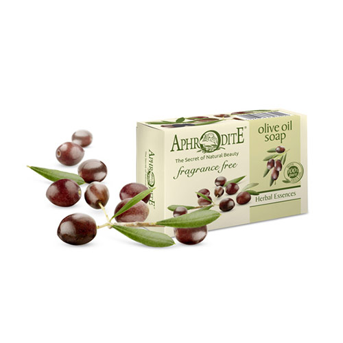 Мыло натуральное оливковое без отдушек, APHRODITE, 100г