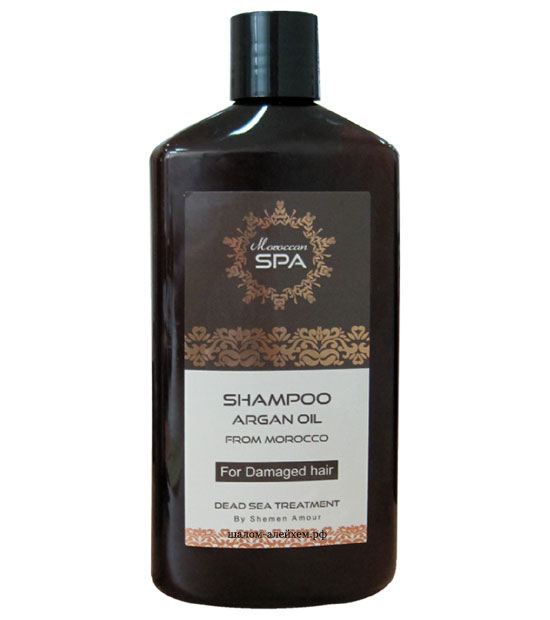 Шампунь для поврежденных волос с маслом Марокканского Аргана «Shemen Amour» 500 мл  