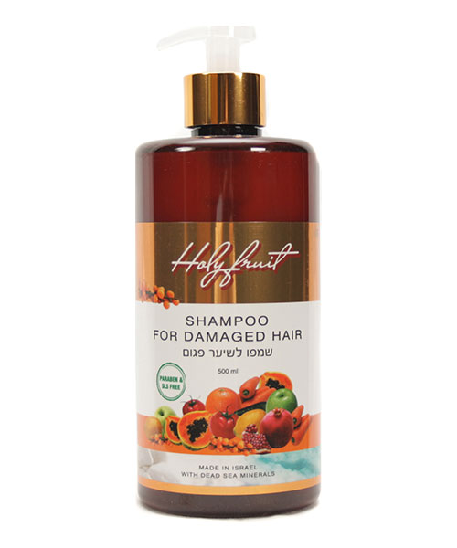Шампунь для хрупких волос (Макадамия + Облепиха), Holy Fruit +